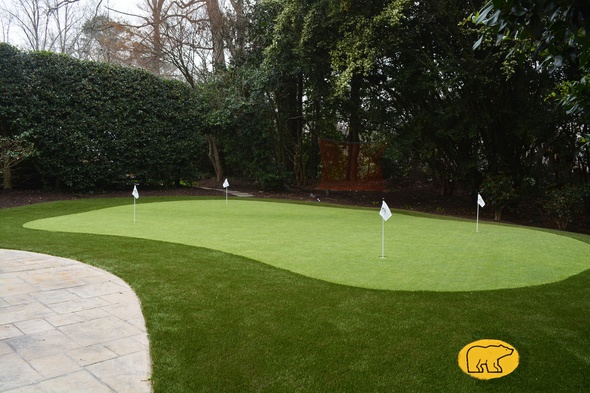 Pittsburgh Backyard Putting Green