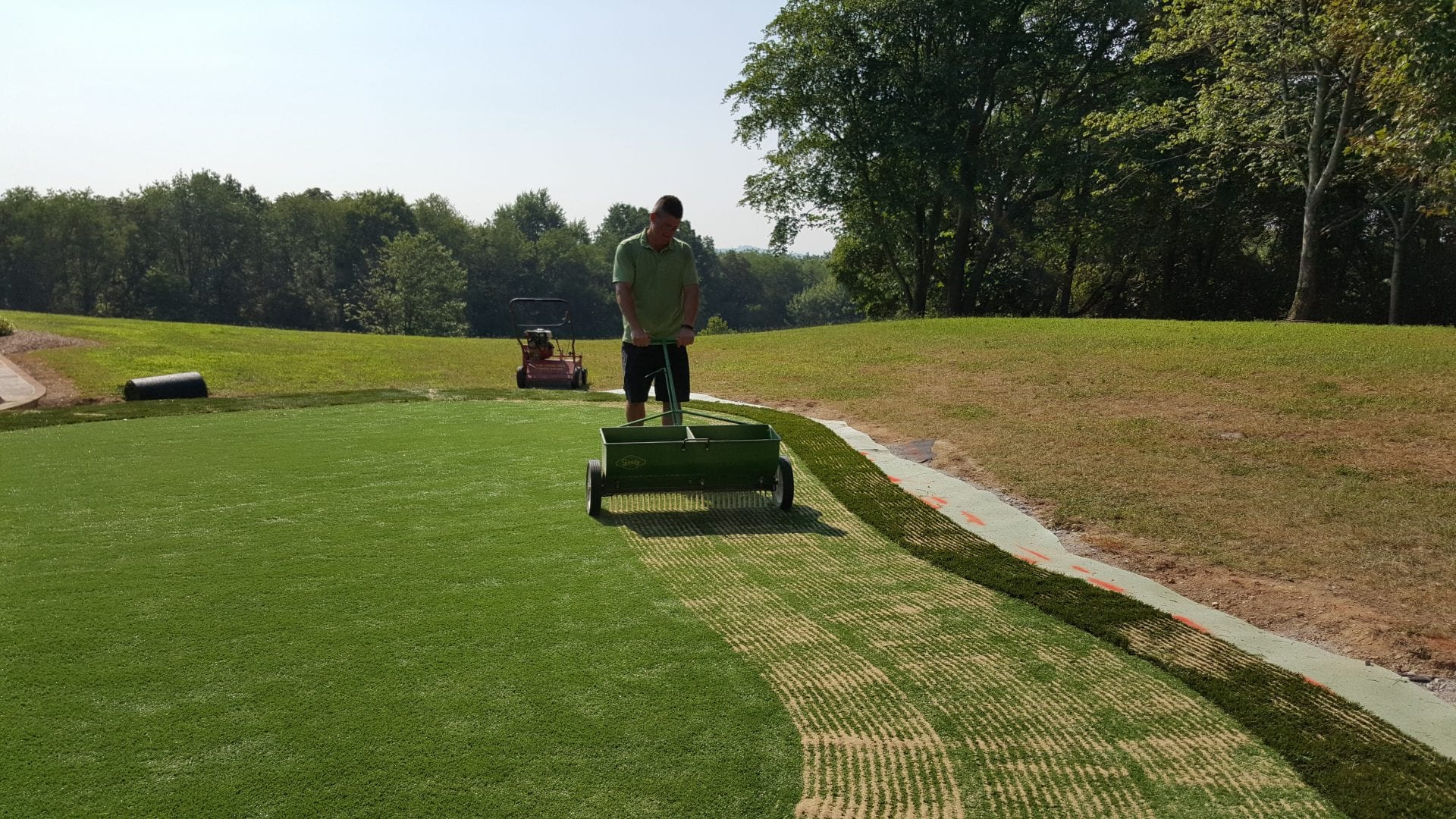 Synthetic Golf Green Installation